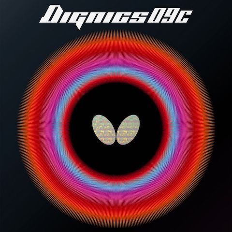 Best high performance table tennis rubber Butterfly Dignics 09c