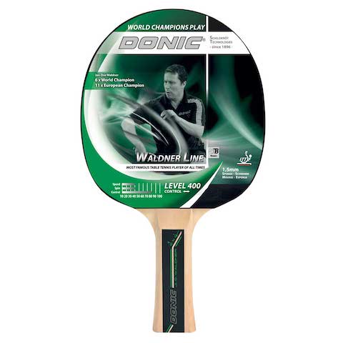 Donic Waldner 400 Beginner Table Tennis Racket/Blade