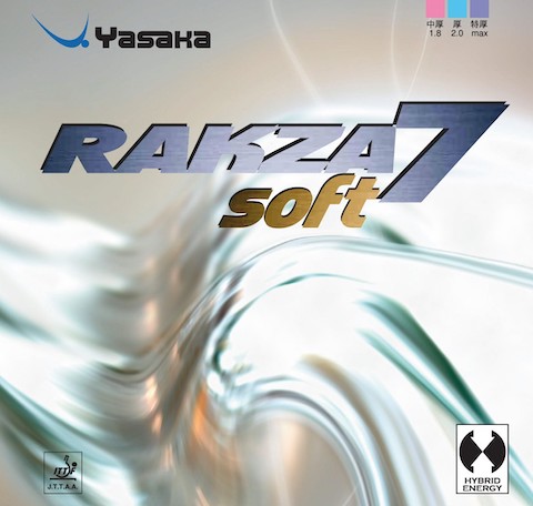 Best soft table tennis rubber Yasaka Rakza 7 Soft