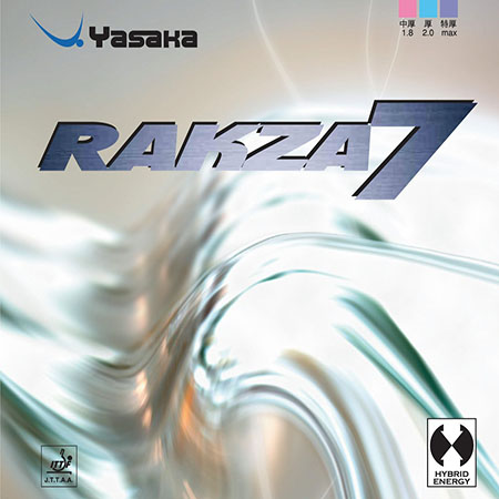 Best intermediate table tennis rubber Yaska Rakza 7